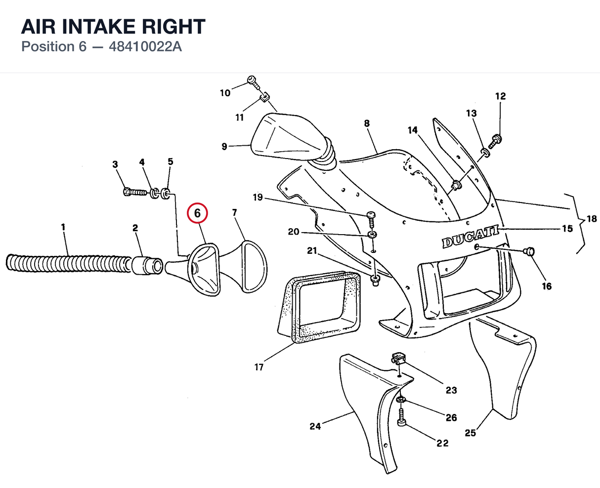 AIR INTAKE RIGHT