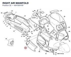 RIGHT AIR MANIFOLD