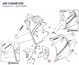 AIR CONVEYOR 48410192AE diagram position