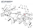 LEFT AIR MANIFOLD