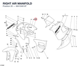 RIGHT AIR MANIFOLD