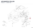 AIR MANIFOLD YELLOW