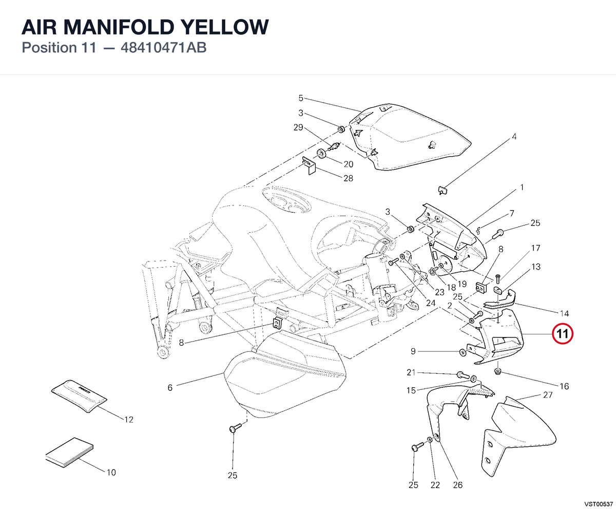AIR MANIFOLD YELLOW