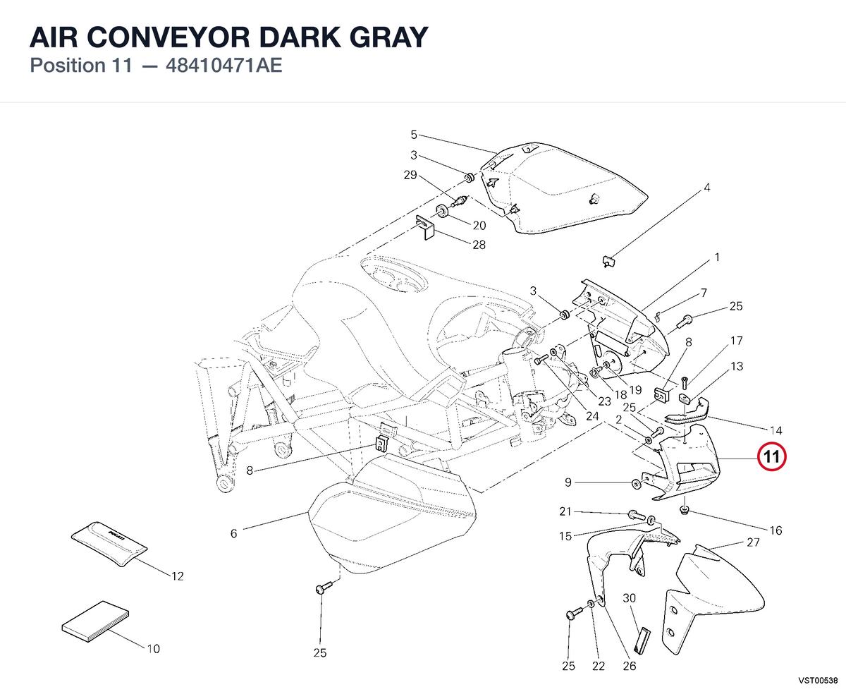 AIR CONVEYOR DARK GRAY