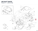 AIR DUCT WHITE