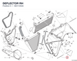 DEFLECTOR RH 48411053A diagram position