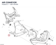 AIR CONVEYOR 48411931BA diagram position