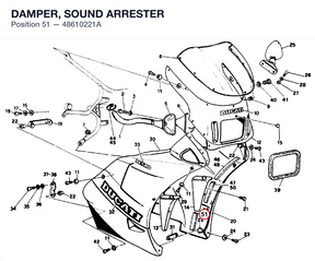 DAMPER, SOUND ARRESTER