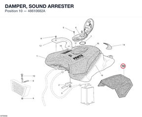 DAMPER, SOUND ARRESTER
