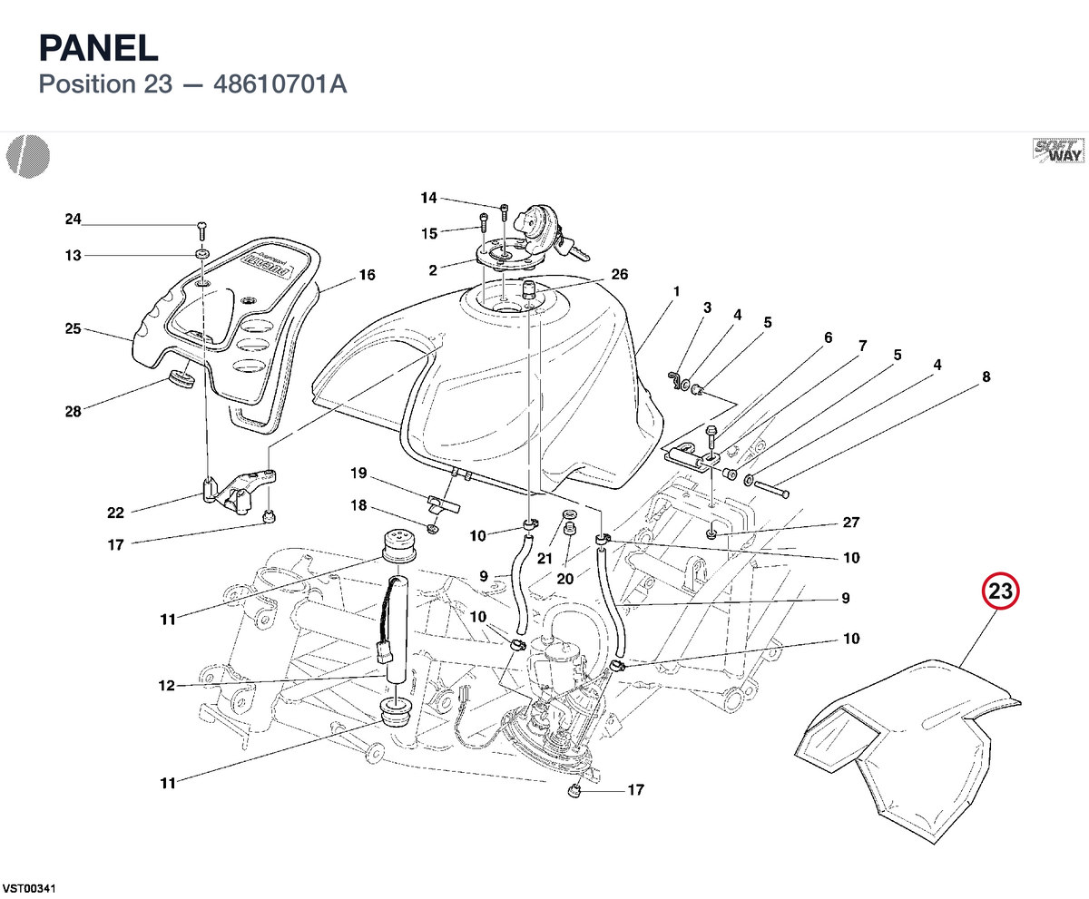 PANEL 48610701A diagram position