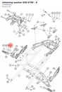 Diagram preview: retaining washer DIN 6799 - 6 (0799060003)