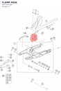 Diagram preview: CLAMP HOSE (94513047000)