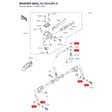 Kawasaki OEM – WASHER-SEAL,10.1X14.5 product image