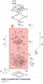 Diagram preview: HEAD CYLINDER WITH CAMHOLDER (93836020033)