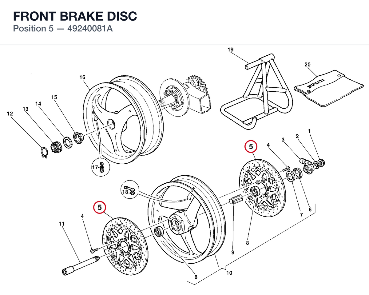 FRONT BRAKE DISC