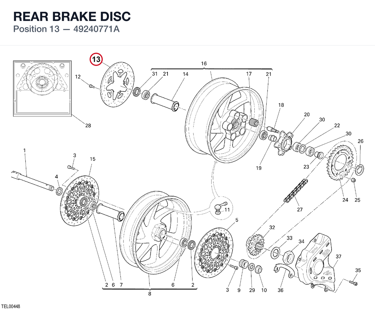 REAR BRAKE DISC