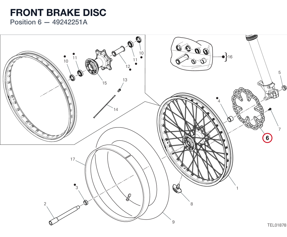 FRONT BRAKE DISC