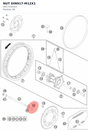 Diagram preview: NUT DIN917-M12X1 (0917120103)