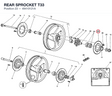 REAR SPROCKET T33