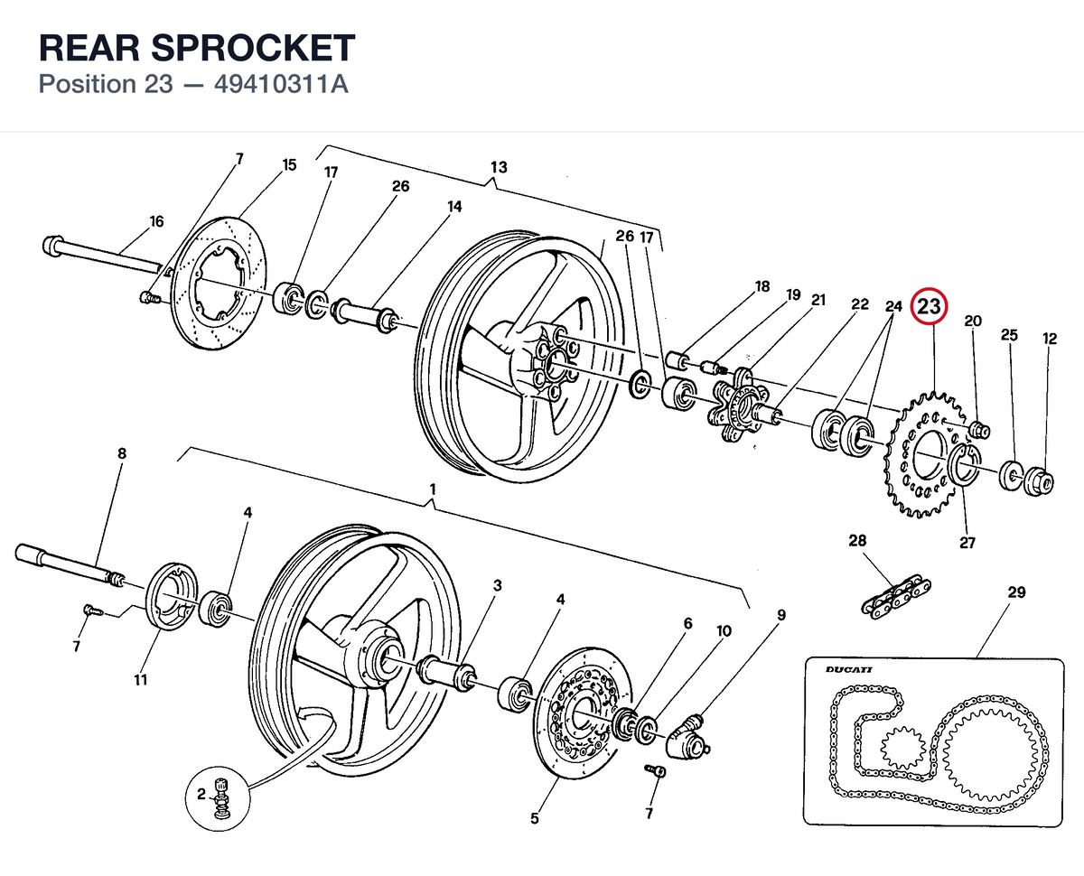 REAR SPROCKET