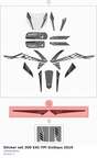 Diagram preview: Sticker set 300 EXC-TPI SixDays 2019 (79608298002)