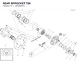 REAR SPROCKET T36