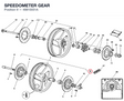 SPEEDOMETER GEAR