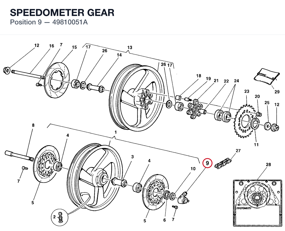 SPEEDOMETER GEAR
