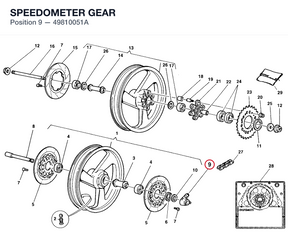 SPEEDOMETER GEAR