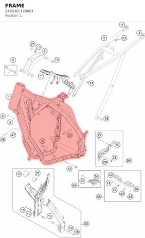 Diagram preview: FRAME (5480360120004)