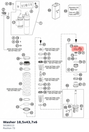 Diagram preview: Washer 18,5x43,7x6 (50180113)