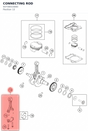 Diagram preview: CONNECTING ROD (93730015000)