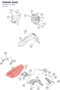 Diagram preview: FENDER REAR (76908013100EBA)
