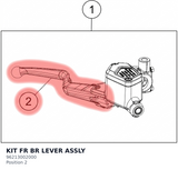 Diagram preview: KIT FR BR LEVER ASSLY (96213002000)
