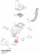 Diagram preview: PLUG DRAIN (93806021000)
