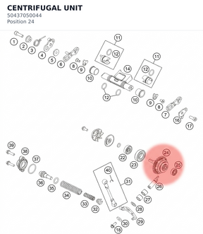 Diagram preview: CENTRIFUGAL UNIT (50437050044)