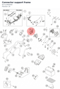 Diagram preview: Connector support frame (61711083050)