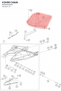 Diagram preview: COVER CHAIN (96304050000)