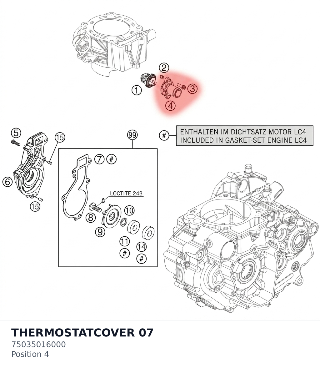Diagram preview: THERMOSTATCOVER 07 (75035016000)