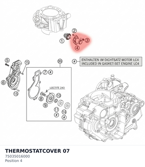 Diagram preview: THERMOSTATCOVER 07 (75035016000)