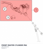 Diagram preview: FRONT MASTER CYLINDER PAU (28513001033)