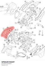 Diagram preview: SPOILER RIGHT (60308051000BFB)