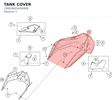 Diagram preview: TANK COVER (C66008054000EB)
