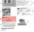 Diagram preview: Typeplate USA KTM (LI24-A624-11)