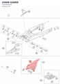Diagram preview: CHAIN GUARD (70004060000)