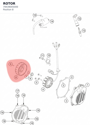 Diagram preview: ROTOR (79439005000)