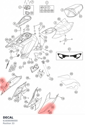 Diagram preview: DECAL (61608098000)