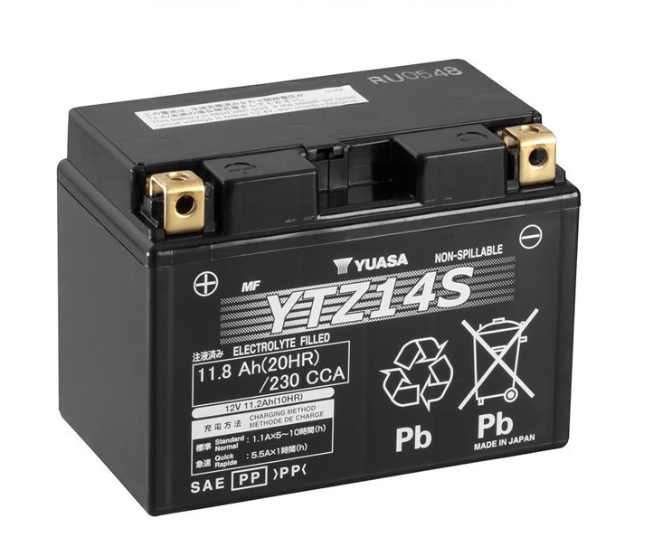 YUASA BATTERI YTZ14S AGM (KTM 1290 & 1390 OEM BATTERI)