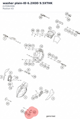 Diagram preview: washer plain-ID 6.2XOD 9.5XTHK (J125062006)