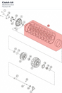 Diagram preview: Clutch kit (A62432011010)